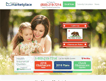 Tablet Screenshot of healthcaremarketplace.com